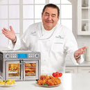 Emeril Lagasse Dual Zone 360 Air Fryer Oven Combo with French Door, 25 QT Extra Large, Cook Two Foods in Different Ways, Up to 60% Faster from Frozen to Finish by CozyNest Decor