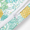 Wet Bag, Wet Dry Bag, Wet Bag for Swimsuit, Travel, Beach, Pool, Diapers, Dirty Yoga Gym Clothes, Makeup Bag, Waterproof Tropical Palm Leaves Decor Jungle Palm Leaf Favors by TinyTreasures Baby Boutique
