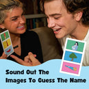 OFF TOPIC Get The Picture Card Game - A Fun Word Puzzle Game 2 Players+ Party Game by TinyTreasures Baby Boutique