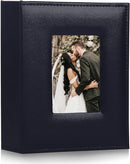 RECUTMS Adventure Photo Album, Blue, 6x4, 200 Photo Slots, Premium Leather Cover, Sleeves, Personalized, Suitable for Birthdays, Weddings, Parties by TinyTreasures Baby Boutique