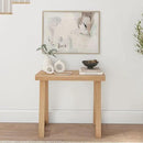 Plank+Beam Solid Wood Console Table, 36 Inch, Sofa Table, Narrow Entryway Table for Hallway, Behind The Couch, Living Room, Foyer, Easy Assembly, Blonde by CozyNest Decor