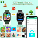 Smart Watch for Kids Girls Boys No APP/Phone Needed, 1.8" IP68 Waterproof Sport Kids Watch Pedometer, Heart Rate, Sleep Monitor, Step Counter, 12 Puzzle Games for Girls Boys Teens 6-16 by TinyTreasures Baby Boutique