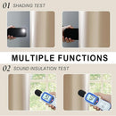 XWZO 100% Blackout Curtain Panels Rod Pocket Thermal Insulated Black Liner, Noise Reducing and Heat Blocking Drape for Hall and Studio Windows with Tiebacks, Biscotti Beige, W52 x L63, Set of 2 Panels by TinyTreasures Baby Boutique