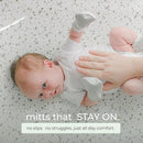 Goumi Baby Mitts, Anti-Scratch Newborn Mittens, Soft Stay-On Mitts, Succulent 3-6 Months by TinyTreasures Baby Boutique