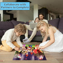 Jumbo Fairy Tales Floor Puzzle for Kids, Large Jigsaw Puzzles 35 Piece for Kids Ages 3-5,Preschool Learning & Education Toys, Gifts for 4-8 Year Old Boys and Girls (Kingdom Story) by TinyTreasures Baby Boutique