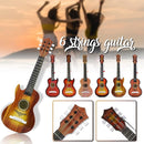 23" Acoustic Guitar, Kids 6 String Toy Guitar - Realistic Steel Strings - Beginner Practice First Musical Instrument for Children, Toddlers (Walnut) by TinyTreasures Baby Boutique