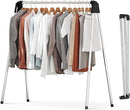 APEXCHASER Clothes Drying Rack Foldable, Stainless Steel Laundry Drying Rack Collapsible, Clothes Hanger for Sweater Baby Clothes Towel for Indoor & Outdoor, Portable Clothes Airer for Travel by TinyTreasures Baby Boutique