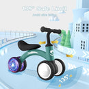 Colorful Lighting Baby Balance Bike Toys for 1 Year Old Boy Girl Gifts, 10-36 Month Toddler Balance Bike, No Pedal 4 Silence Wheels & Soft Seat First Riding on Toys, 1st Birthday Gifts by TinyTreasures Baby Boutique