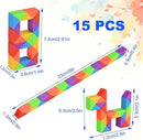 GOLDGE 40 Pack Mini Fidget Snake Cube Puzzle Toys - Party Favors & Goodie Bag Fillers, Travel Toys for Kids Ages 4-8, Rainbow Colors - Bulk Birthday & Back to School Gifts - Stocking Stuffers by TinyTreasures Baby Boutique