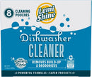 Lemi Shine Natural Dishwasher Cleaner Powered By Citric Acid | 100% Guaranteed Hard Water Cleaning Powder | Eco-Friendly Dishwasher Cleaner and Deodorizer With Fresh Lemon Scent (8 Count) by TinyTreasures Baby Boutique