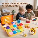 Air Dry Clay for Kids, 24 Colors Modeling Clay Kit with Storage Box & Sculpting Tools, Magic Molding Clay for Boys & Girls Crafts Gift, Age 6-12 Year Olds by TinyTreasures Baby Boutique