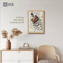 VCK 13x19 Oak Wood Frame for Poster & Picture, Natural Solid Wood Photo Frames 3 Pack, Wall Gallery Frame by CozyNest Decor