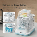Papablic Bottle Washer Pro, Bottle Washer & Sterilizer & Dryer, 4-in-1 Bottle Washer Sanitizer for Bottles, Pump Parts, & Baby Essentials - Quick & Clean with 60 Detergent Tablets by TinyTreasures Baby Boutique