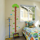 Tree Self-adheve Vinyl Nursery Wall Decal Baby Growth Chart Sticker for Bedroom Play Room by TinyTreasures Baby Boutique