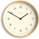 NEWGATE® Mauritius Wall Clock | Scandi Inspired Bamboo Clock | 15 inch | Modern Minimalist Design for Kitchen, Living Room or Office by CozyNest Decor
