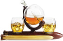 Rocket Whiskey Decanter Set, Planets Globe Decanter