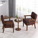 Accent Chair, PU Leather Living Room Chairs Oversize with Soft Seat and Armrests for Living Room Dinning Room Bedroom Reading Room Waiting Room by CozyNest Decor