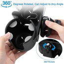 Accmor Stroller Cup Holder with Phone Holder, Universal Cup Holder for Uppababy Nuna Doona Strollers, 2-in-1 Bottle Phone Holder for Bike, Wheelchair, Walker, Scooter by TinyTreasures Baby Boutique