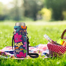 AUPET Water Bottle Bag Carrier,24oz/32oz Insulated Neoprene bottle Sling Holder Case Pouch Cover for 1000ML/750ML Bottles with Shoulder Strap for walking by TinyTreasures Baby Boutique