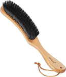 BFWood Clothes Brush - Boar Bristle Hat Brush Lint Brush for Suits, Cashmere, Wool, Velvet, Suede and Pet Hair - Large Beech Handle by CozyNest Decor