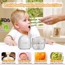 Baby Food Blender & Food Maker, Baby Blender, Food Puree Machine, Baby Food Grinder For Fresh Fruit, Veggies & Meat, Easy To Use & Easy To Clean Baby Feeding Essentials, Shower Gifts by TinyTreasures Baby Boutique