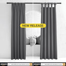 NICETOWN Bedroom Grey Blackout 120 inch Curtains - Triple Weave Energy Saving Thermal Insulated Solid Grommet Blackout Draperies for Patio, W52 x L120, 2 Panels by TinyTreasures Baby Boutique