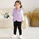 Baby Boys Girls Fleece Vest Zip Up Cute Bear Jackets Fuzzy Fall Winter Warm Clothes Newborn Outwear for Toddler Infant by TinyTreasures Baby Boutique