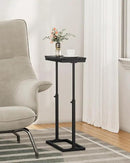 TUTOTAK End Table, Side Table, Tall Couch Table, Sofa Table, Living Room, Bedroom, Black TB01BK083 by CozyNest Decor