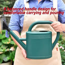Watering Can 1 Gallon for Indoor Plants, Garden Watering Cans Outdoor Plant House Flower, Gallon Watering Can Large Long Spout with Sprinkler Head (Green) by GreenHaven Gardens