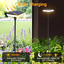 Solar Lights Outdoor Garden 4 Pack Solar Pathway Light 31" Tall Sway by Wind Solar Swaying Lights 34LM Bright Up to 12H IP65 Waterproof Auto On/Off for Outside Yard Path Patio Lawn Flower by GreenHaven Gardens