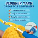 HEJIN Crochet Kit for Beginners, Beginner Crochet Kit for Adults Kids, Octopus Crochet Animal Kit Include Videos Tutorials, Yarn, Eyes, Stuffing, Crochet Hook- Boys and Girls Birthdays Gift by TinyTreasures Baby Boutique