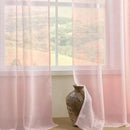 Joydeco Sheer Curtains for Living Room, Beige Curtains 90 Inches Long 2 Panels Set, Window Curtains Privacy Assured with Light Filtering(W52 x L90 Inch,Tapioca) by CozyNest Decor