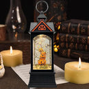 Halloween Snow Globe Lantern with 6 Hour Timer,Halloween Decorations Indoor for Home,Halloween Decor,USB or Battery Powered for Halloween Lanterns,Halloween Pumpkin Lantern by CozyNest Decor