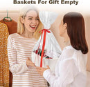 3 Pack Small Storage Baskets for Organizing, Cute Woven Decorative Gift Baskets for Shelves, Mini Closet Organizer Bins with Handles, 11.81''Lx7.87''Wx4.72''H-White by CozyNest Decor