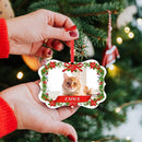 Personalized Photo Ornaments for Christmas Tree, Custom Cat Name Ornament, 2025 Puppy 1st Xmas Gifts, Holiday Decor Christmas Tree Decoration, Pet Lovers Dog Cat Gift by TinyTreasures Baby Boutique
