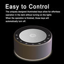 Kipcush White Noise Sound Machine with Nursery Lamp, Mood Lighting, 7 Colour Night Light, 30 Soothing Sounds for Baby/Adult. Timer, Plug in, Memory Function, Touch Control by TinyTreasures Baby Boutique