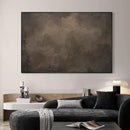 SIGNWIN 46"x72" Extra Large Framed Wall Art Neutral Cloudy Abstract Illustration, Soft Atmospheric Design for Home Living Room Bedroom Decor (Frame Assembly Required) by CozyNest Decor