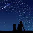1230 PCS Glow in The Dark Stars Wall Stickers, 3D Adhesive Dots Decor Starry Sky Decor for Kids Bedroom or Birthday Gift,Beautiful Wall Decals (Green) by TinyTreasures Baby Boutique