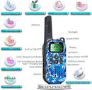 Toys for Boys Walkie Talkies for Kids 5 6 7 8 Year Old Boy Pretend Play Police Military Spy Hunt Camp Outdoor Toys for Kids Birthday Present Boys Gifts (Blue Blue) by TinyTreasures Baby Boutique