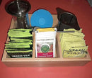 Tea Bag Holder and Storage Organizer - Sugar Packet and Coffee Station Condiment Organizer by CozyNest Decor