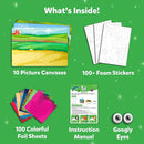 Skillmatics Foil Fun - Animals, No Mess Art for Kids, Travel Toys, Craft Kits, DIY Creative Activity, Gifts for Boys & Girls Ages 4, 5, 6, 7, 8, 9 by TinyTreasures Baby Boutique