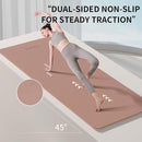 Yoga Mat Non Slip Anti-tear,extra thick-2/5 inch（10MM）High Resiliency Professional POE Yoga Mats for Women Men Kids,72"x24"inch,Workout, Yoga, Pilates and Floor Exercise, with Carrier Strap by TinyTreasures Baby Boutique