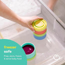 morepeas The Everything Snack Bowl - All-in-One Baby, Toddler & Kid Food Container - Travel Essential with Spill Proof Lid & Suction Base - Melon by TinyTreasures Baby Boutique