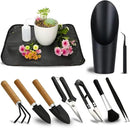 11Pcs Succulent Tools,Mini Garden Tools,Succulent Watering Tool as Plant Accessories,Succulent Gardending Hand Tools Kit for Seedling Soil,Caring Succulent,Houseplant,Gifts for Woman (No Flowerpot) by GreenHaven Gardens