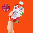 Serenity Kids 6+ Months World Explorers Toddler Pouches - BPA-Free Baby Food Puree with Ethically Sourced Meat & Organic Veggies - Chicken Tikka Masala - 3.5 Oz 6 Pack by TinyTreasures Baby Boutique