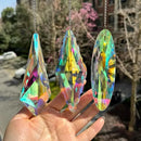 3PCS 5" Large Crystal Sun Catcher Prisms, Hanging Suncatchers with Glass Prism, Rainbow Maker for Room, Windows,Garden,Fantasy Aesthetic Home Decor. (YGBS02) by GreenHaven Gardens