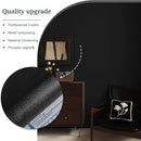 Dimoon 118''x17.7'' Black Peel and Stick Wallpaper Contact Paper Modern Self Adhesive Wall Paper Removable Renter Friendly Textured Solid Color Shelf Cabinet Vinyl Roll (118''x17.7'',Black) by GreenHaven Gardens