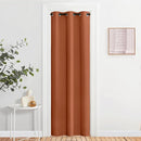 NICETOWN Blackout Burnt Orange Curtains 84 inches Long - Grommet Top Room Darkening Thermal Curtains Sound Blocking Window Treatments for Bedroom/Living Room (2 Panels, W37 x L84) by TinyTreasures Baby Boutique