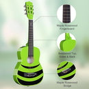 ADM Beginner Acoustic Classical Guitar Nylon Strings Wooden Guitar Bundle Kit for Kid Boy Girl Student Youth Guitarra Online Lessons with Starter Accessories (30 Inch, Geen) by TinyTreasures Baby Boutique