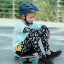 Kids Bike Helmet, Youth Toddler Boys Girls Helmets, 2 Size Adjustable for Ages 2-3-5-8-14 Years, Child Helmet with Visor and LED Light, Lightweight Multi-Sport Bicycle Scooter Cycling Helmets by TinyTreasures Baby Boutique